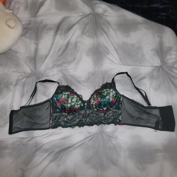 AdoreMe Lisette contour demi cup longline bra 34C - Picture 1 of 4